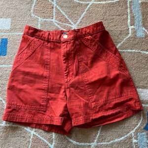 Big Bud Press Work Shorts in Paprika